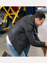 Ryan Guzman Leather Jacket Black